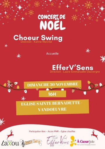 Chœur Swing + Ensemble vocal EfferVsens