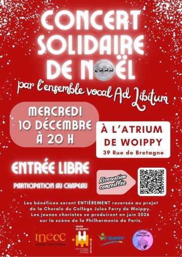 Concert solidaire • Ad Libitum