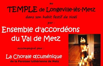 Chorale de la Paroisse Luthérienne de Metz / Longeville-lès-Metz (57) Chorale de la Paroisse Luthérienne de Metz / Longeville-lès-Metz (57)