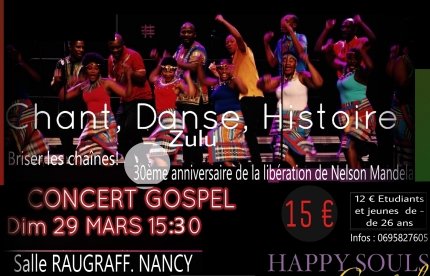 Soweto Choir & Happy Souls Gospel: Un voyage musical Soweto Choir & Happy Souls Gospel: Un voyage musical