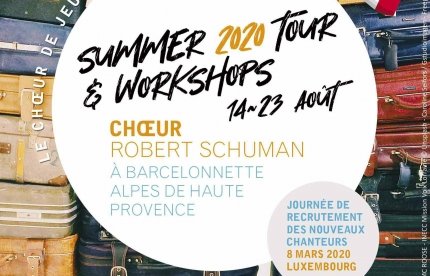 Tournée d'été du Choeur Robert Schuman Tournée d'été du Choeur Robert Schuman