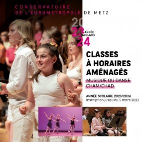 Classes à horaires aménagés