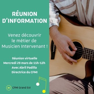 Ouverture à l'alternance pour les musiciens intervenants