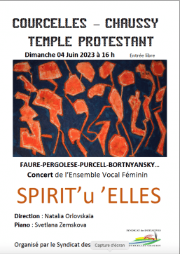 Groupe vocal SPIRIT'u'ELLES