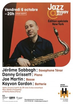 Jazz@Woippy - Jérôme Sabbagh 4tet all-stars