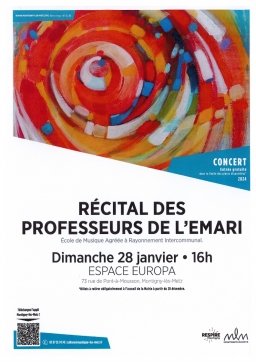 Récital des professeurs