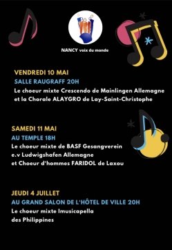 Festival NANCY voix du monde
