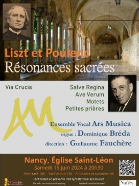 Liszt et Poulenc : résonances sacrées