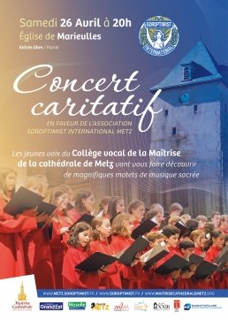 Concert caritatif en faveur de Soroptimist International Metz