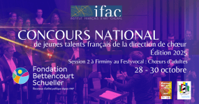 Concours national de jeunes talents de la direction de choeur