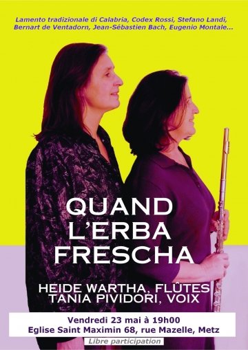 Quand l'erba frescha