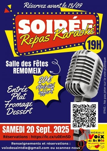Chorale Voix de Saint-Dié • Karaoké