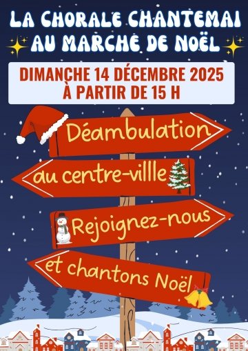 Déambulation chantante au Marché de Noël de Toul