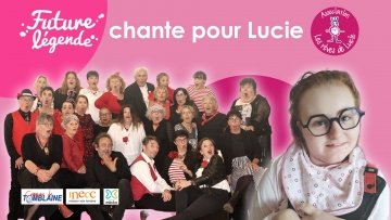 Future légende chante pour Lucie