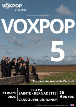 Concert de présentation - Album VOXPOP 5