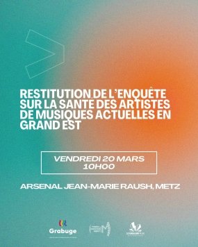 Restitution de l'enquête santé des artistes