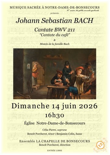 Cantate du café & Motets de la famille Bach