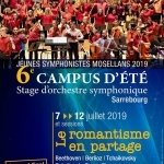 Jeunes Symphonistes Mosellans - 6e Campus d'été