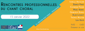 Rencontres professionnelles du chant choral