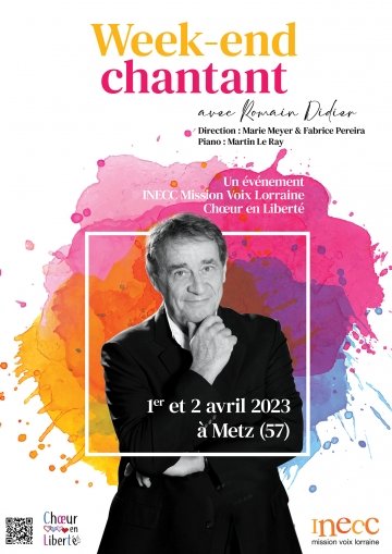 Week-end chantant avec Romain Didier