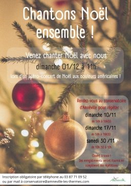Chantons Noël - Choeur éphémère