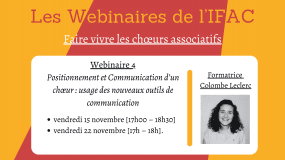 Positionnement et communication d’un chœur : usage des nouveaux outils de communication