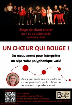 Un choeur qui bouge