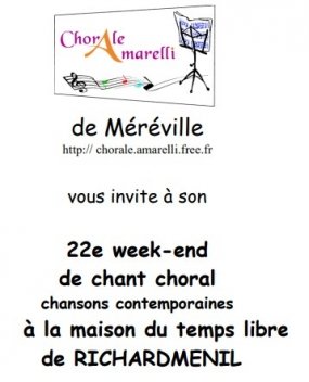 Week-end chantant