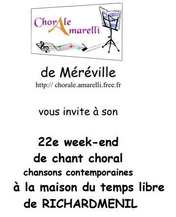 Week-end chantant