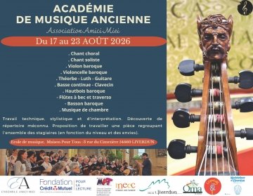 Académie d'été de musique ancienne 2026